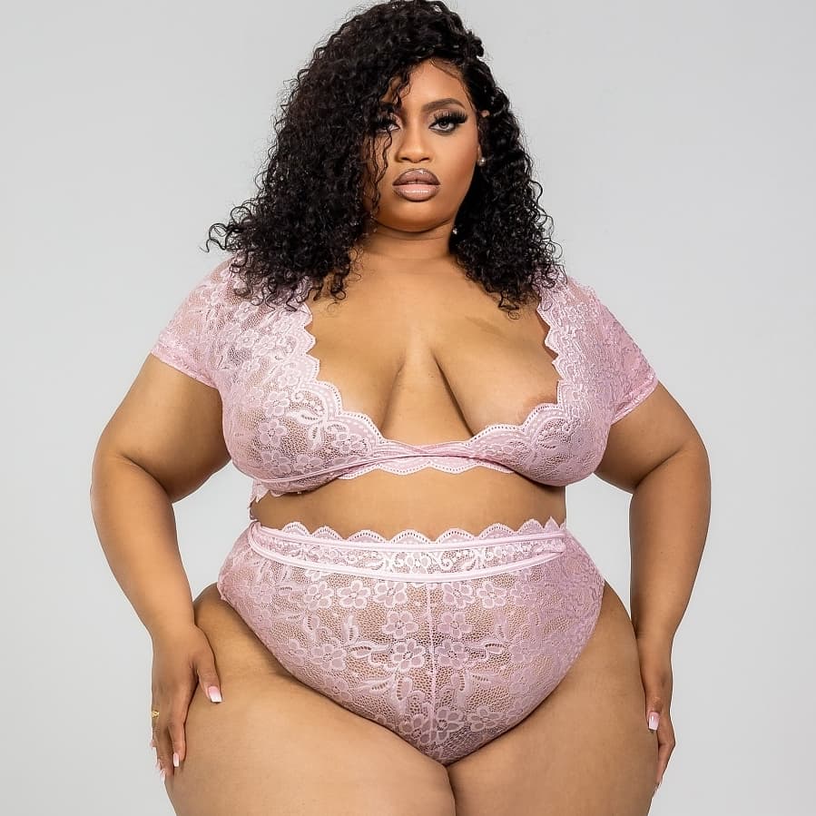 Candy Floss Lingerie Set